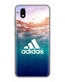 Чехол для ZTE Blade A3 (2020) с картинкой «Океанская глубина адидас»
