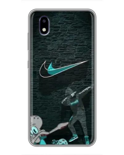 Чехол для ZTE Blade A3 (2020) с картинкой «Спортивный арт Nike»