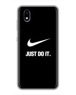 Чехол для ZTE Blade A3 (2020) с картинкой «Классический принт Nike»