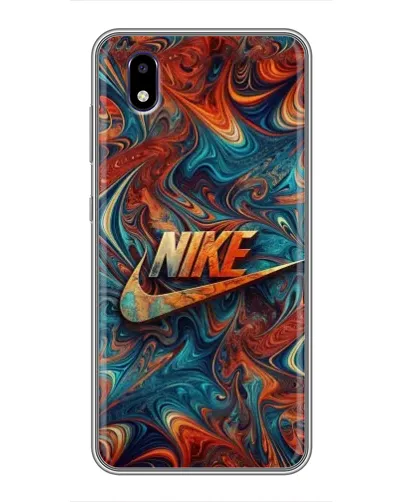 Чехол для ZTE Blade A3 (2020) с картинкой «Nike в абстракции»