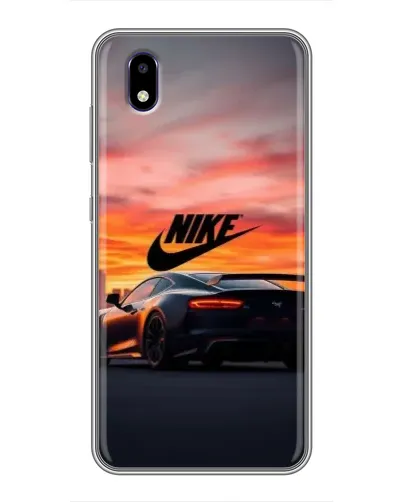 Чехол для ZTE Blade A3 (2020) с картинкой «Nike и суперкар»