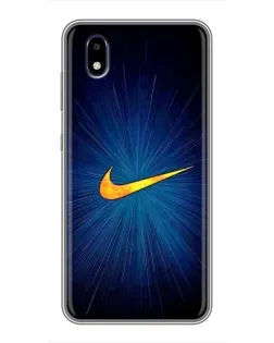 Чохол для ZTE Blade A3 (2020) з картинкою «Синій пульс Nike»