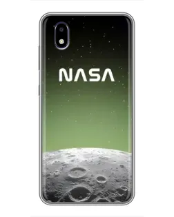 Чехол для ZTE Blade A3 (2020) с картинкой «NASA — лунный градиент»