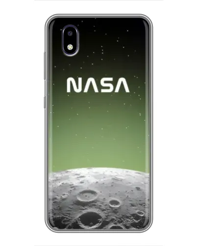 Чехол для ZTE Blade A3 (2020) с картинкой «NASA — лунный градиент»
