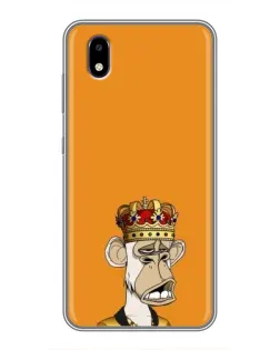 Чехол для ZTE Blade A3 (2020) с картинкой «Золотая обезьяна Bored Ape»