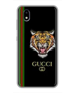Чехол для ZTE Blade A3 (2020) с картинкой «Тигр Gucci»