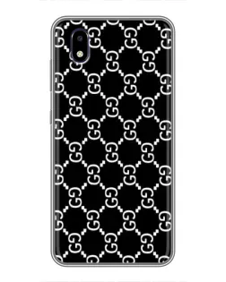 Чехол для ZTE Blade A3 (2020) с картинкой «Gucci — сетчатый паттерн»