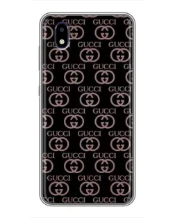 Чехол для ZTE Blade A3 (2020) с картинкой «Классическая монограмма Gucci»