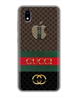 Чехол для ZTE Blade A3 (2020) с картинкой «Gucci — брендированный десерт»