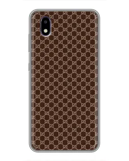 Чохол для ZTE Blade A3 (2020) з картинкою «Gucci — шоколадна сітка»