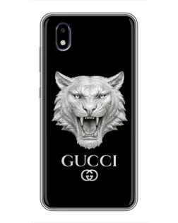 Чохол для ZTE Blade A3 (2020) з картинкою «Gucci — срібний лев»