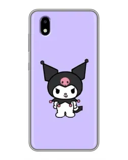 Чехол для ZTE Blade A3 (2020) с картинкой «Kuromi — нежный фиолетовый»