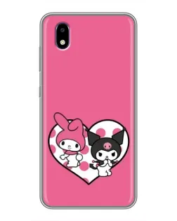 Чехол для ZTE Blade A3 (2020) с картинкой «Kuromi и My Melody»