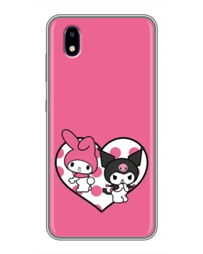Чехол для ZTE Blade A3 (2020) с картинкой «Kuromi и My Melody»