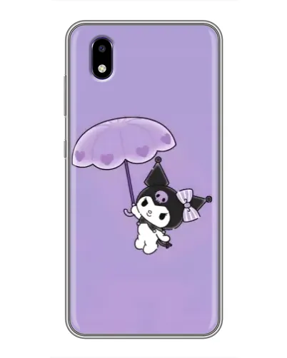 Чехол для ZTE Blade A3 (2020) с картинкой «Kuromi с зонтиком»
