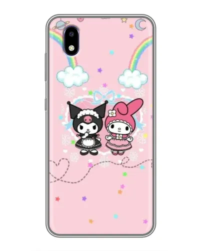 Чехол для ZTE Blade A3 (2020) с картинкой «My Melody и Kuromi»