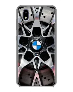 Чехол для ZTE Blade A3 (2020) с картинкой «BMW — деталь диска»