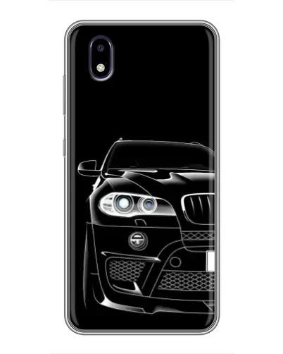 Чехол для ZTE Blade A3 (2020) с картинкой «Темный силуэт BMW» Чехол для ZTE Blade A3 (2020) с картинкой «Темный силуэт BMW»