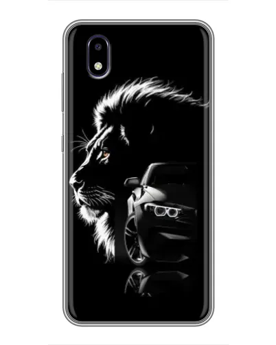 Чехол для ZTE Blade A3 (2020) с картинкой «BMW и лев» Чехол для ZTE Blade A3 (2020) с картинкой «BMW и лев»