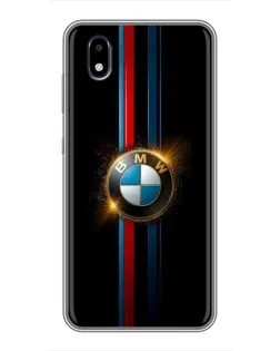 Чехол для ZTE Blade A3 (2020) с картинкой «BMW M-Power неон»