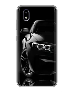 Чехол для ZTE Blade A3 (2020) с картинкой «Черная BMW — профиль» Чехол для ZTE Blade A3 (2020) с картинкой «Черная BMW — профиль»