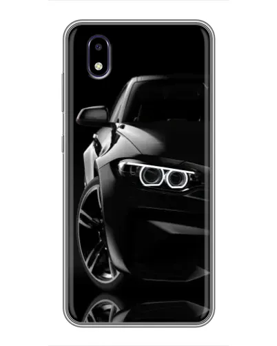 Чехол для ZTE Blade A3 (2020) с картинкой «Черная BMW — профиль» Чехол для ZTE Blade A3 (2020) с картинкой «Черная BMW — профиль»