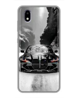 Чехол для ZTE Blade A3 (2020) с картинкой «BMW — акварельный дрифт» Чехол для ZTE Blade A3 (2020) с картинкой «BMW — акварельный дрифт»