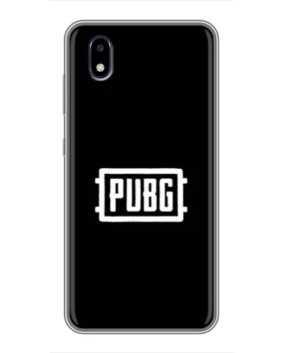 Чехол для ZTE Blade A3 (2020) с картинкой «Лого BMW — металлический блеск»