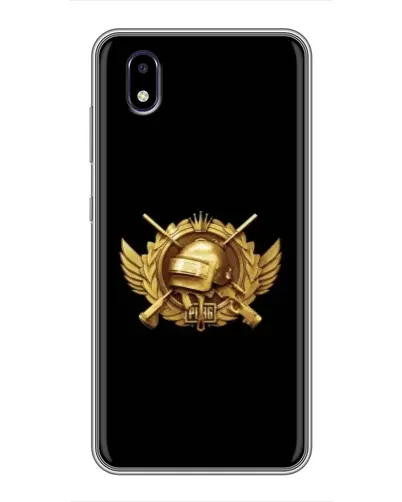 Чехол для ZTE Blade A3 (2020) с картинкой «PUBG — оранжевый градиент»