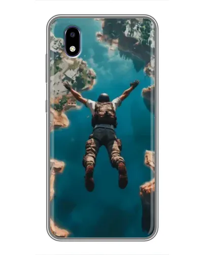 Чехол для ZTE Blade A3 (2020) с картинкой «PUBG — свободное падение»