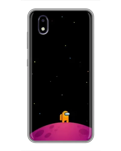 Чехол для ZTE Blade A3 (2020) с картинкой «Одинокий герой на планете»