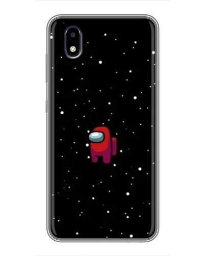 Чехол для ZTE Blade A3 (2020) с картинкой «Красный Among Us»