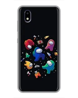 Чехол для ZTE Blade A3 (2020) с картинкой «Among Us космос»