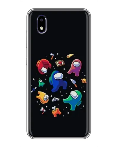 Чехол для ZTE Blade A3 (2020) с картинкой «Among Us космос»