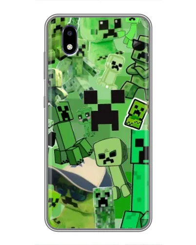 Чехол для ZTE Blade A3 (2020) с картинкой «Криперы Minecraft» Чехол для ZTE Blade A3 (2020) с картинкой «Криперы Minecraft»