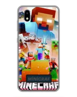 Чехол для ZTE Blade A3 (2020) с картинкой «Minecraft герои игры» Чехол для ZTE Blade A3 (2020) с картинкой «Minecraft герои игры»