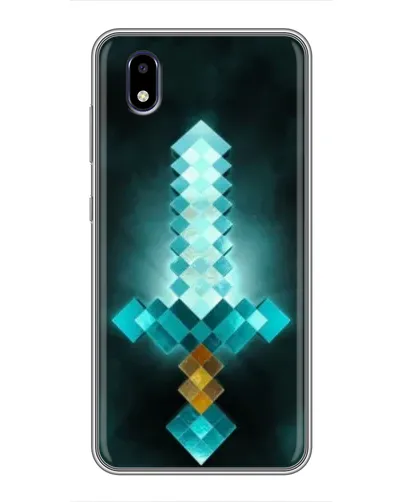 Чехол для ZTE Blade A3 (2020) с картинкой «Алмазный меч неон» Чехол для ZTE Blade A3 (2020) с картинкой «Алмазный меч неон»