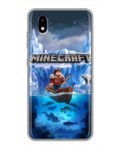 Чехол для ZTE Blade A3 (2020) с картинкой «Minecraft ледяной мир» Чехол для ZTE Blade A3 (2020) с картинкой «Minecraft ледяной мир»