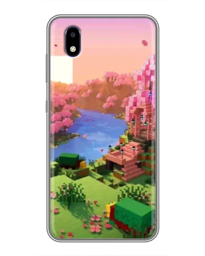 Чехол для ZTE Blade A3 (2020) с картинкой «Розовое дерево Minecraft» Чехол для ZTE Blade A3 (2020) с картинкой «Розовое дерево Minecraft»
