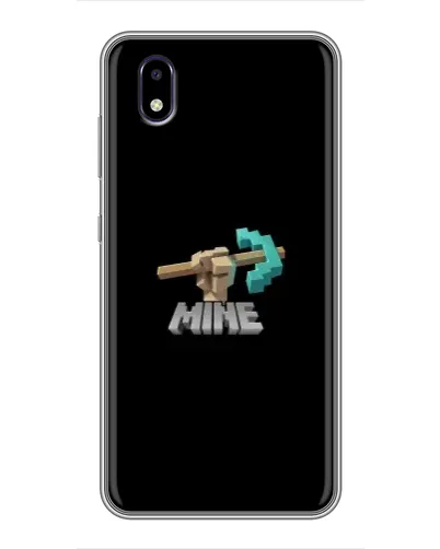 Чехол для ZTE Blade A3 (2020) с картинкой «Алмазная кирка» Чехол для ZTE Blade A3 (2020) с картинкой «Алмазная кирка»
