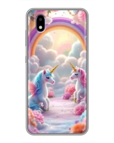 Чехол для ZTE Blade A3 (2020) с картинкой «Радуга и единороги» Чехол для ZTE Blade A3 (2020) с картинкой «Радуга и единороги»