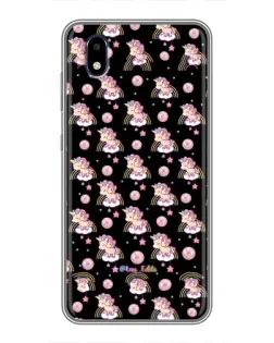 Чехол для ZTE Blade A3 (2020) с картинкой «Magic Unicorn паттерн»