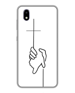 Чехол для ZTE Blade A3 (2020) с картинкой «Рука держит» Чехол для ZTE Blade A3 (2020) с картинкой «Рука держит»