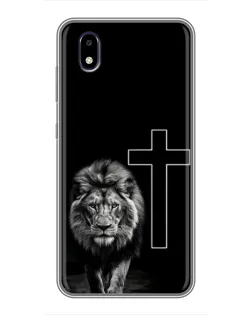 Чехол для ZTE Blade A3 (2020) с картинкой «Лев и Крест» Чехол для ZTE Blade A3 (2020) с картинкой «Лев и Крест»
