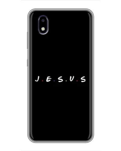 Чехол для ZTE Blade A3 (2020) с картинкой «Точки веры J.E.S.U.S.»