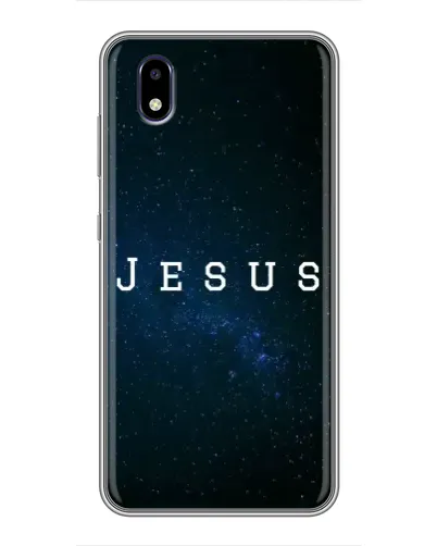 Чехол для ZTE Blade A3 (2020) с картинкой «Звездное небо Jesus»