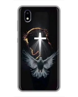 Чехол для ZTE Blade A3 (2020) с картинкой «Голубь и Свет»