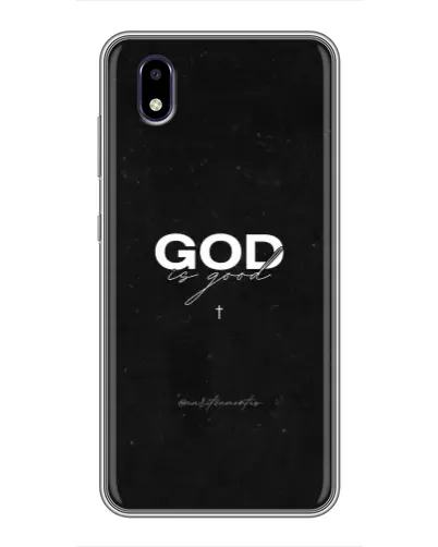 Чехол для ZTE Blade A3 (2020) с картинкой «GOD — Бог над всем»