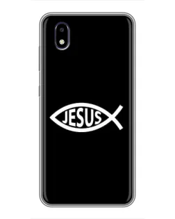 Чехол для ZTE Blade A3 (2020) с картинкой «Классический Jesus»