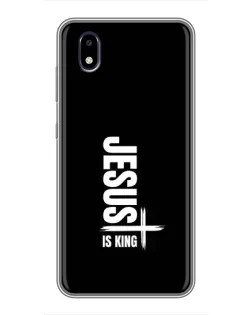 Чехол для ZTE Blade A3 (2020) с картинкой «Вертикаль веры Jesus»